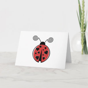 Liebe Bug Karte