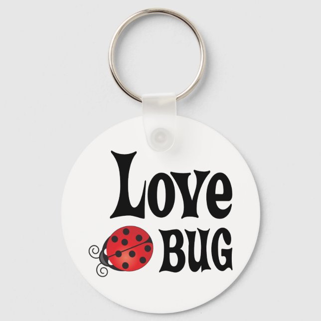 Liebe Bug - Ladybug Schlüsselanhänger (Vorderseite)