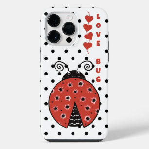 Liebe Bug Ladybug Tough Phone Case iPhone 14 Pro Max Hülle