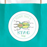 Liebe Bug Stag Swag Bag Gastgeschenk