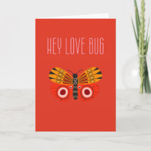 Liebe Bug Valentine's Day Card