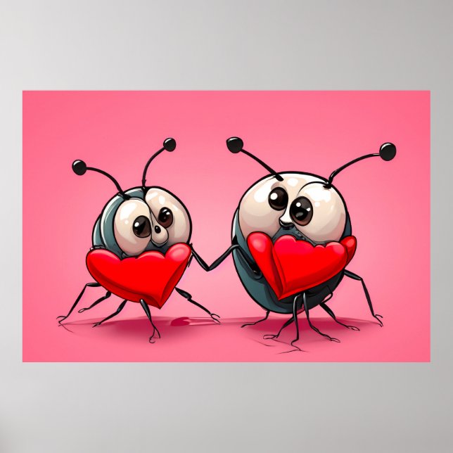 Liebe Bugs Poster (Vorne)
