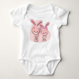 Liebe Bunnies Baby Strampler