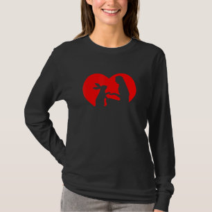 Liebe Bunnies Herzblut Bunny Rabbit Sonniges Herz T-Shirt