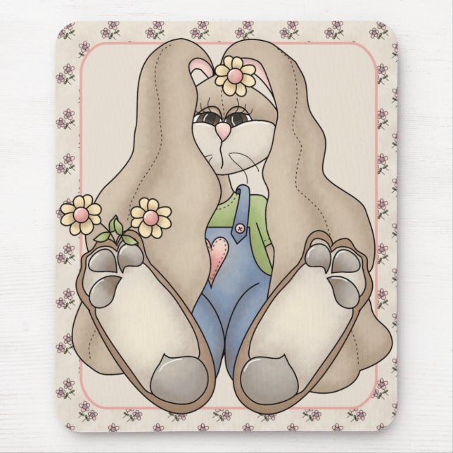 Liebe Bunny Mousepad (Vorne)