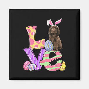 Liebe Bunny Sus Spaniel Hund Ostereier Osterfeier Magnet