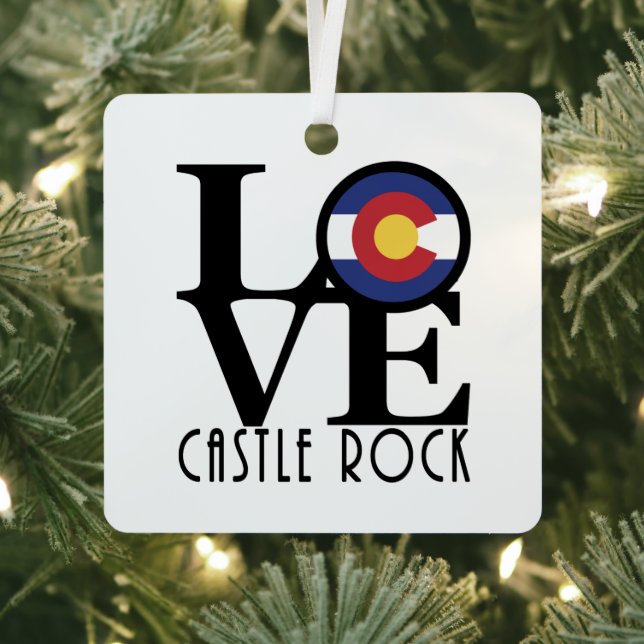 LIEBE Burg Rock Ornament Aus Metall (InSitu)