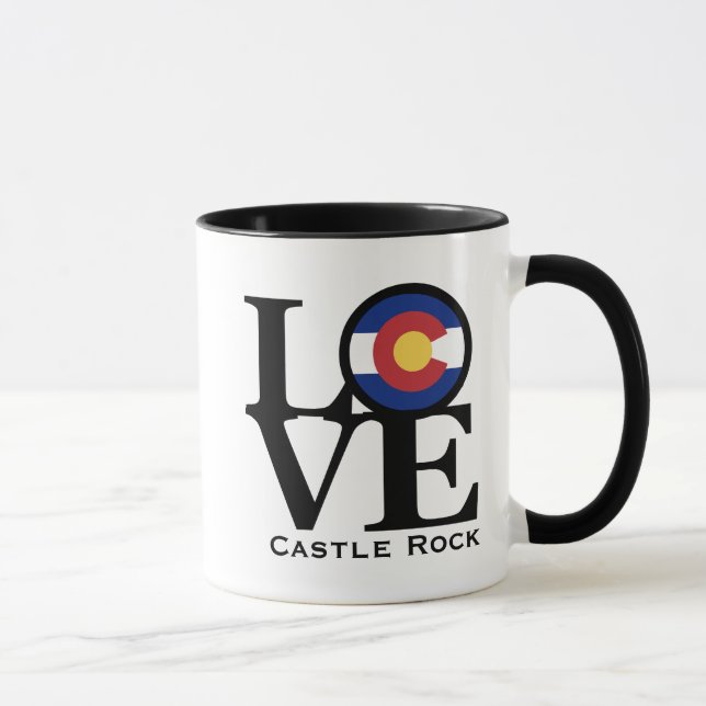 LIEBE Burg Rock Tasse (Rechts)
