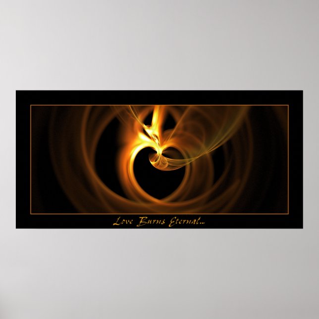 Liebe Burns Ewigkeit Poster (Vorne)