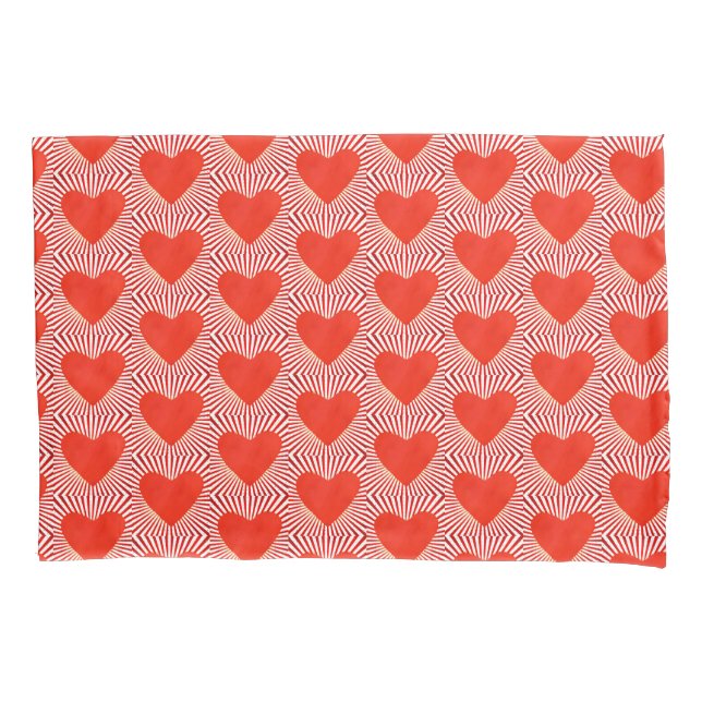 Liebe Burst Kissenbezug (Vorderseite)