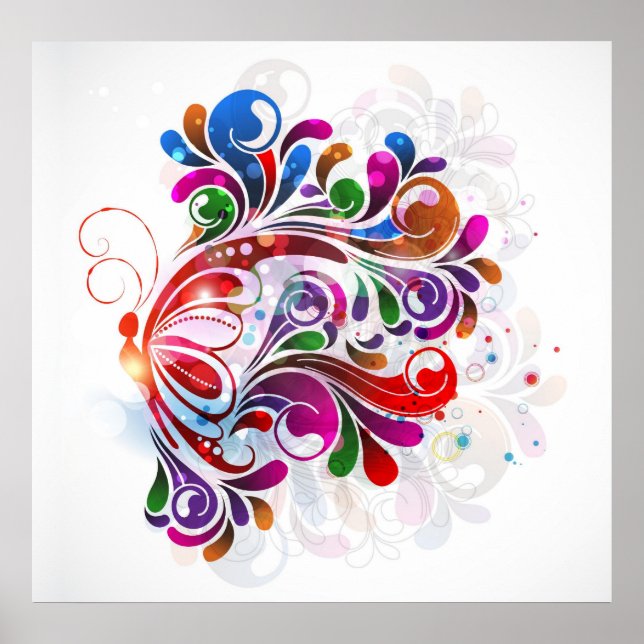 Liebe Butterflies Poster (Vorne)