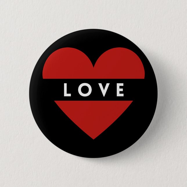 Liebe Button (Vorderseite)