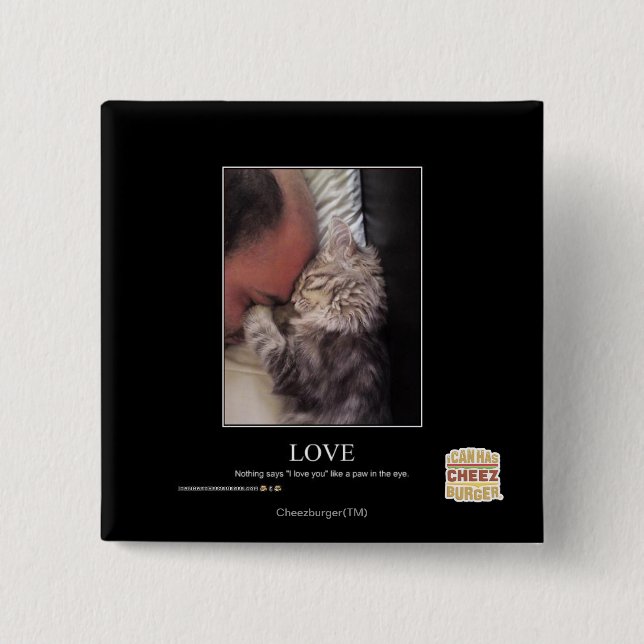 Liebe Button (Vorderseite)