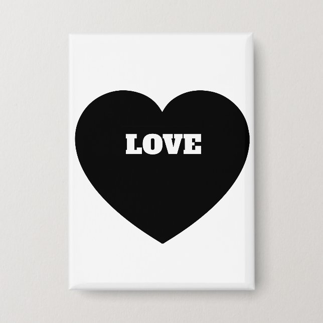 Liebe Button (Vorderseite)