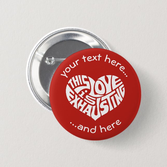 Liebe Button (Vorne & Hinten)