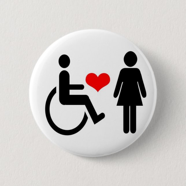 Liebe Button (Vorderseite)
