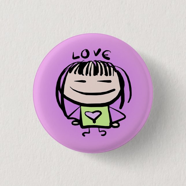 Liebe Button - Einige (Vorderseite)