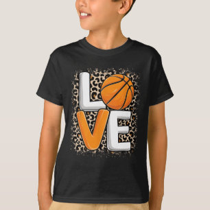 Liebe Bysketbyll Leopard Print Women T-Shirt