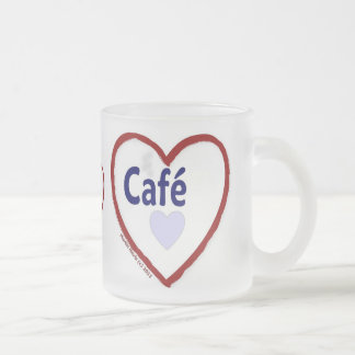 Liebe Café - Mattierte Tasse