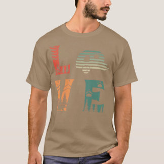 Liebe Camping Abenteuer im Freien T-Shirt