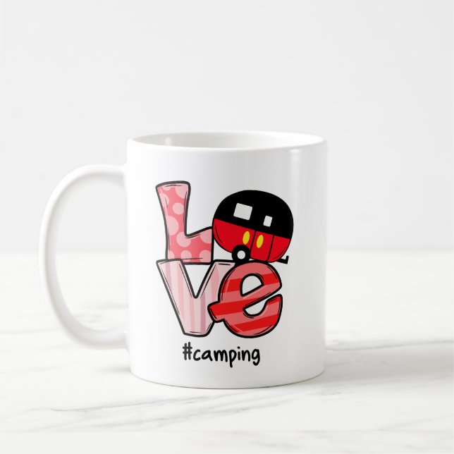 Liebe Camping #Camping Kaffeetasse (Links)