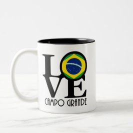 LIEBE Campo Grande 11oz Zweifarbige Tasse