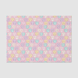 Liebe Candy Hearys - rosa Tissue Seidenpapier
