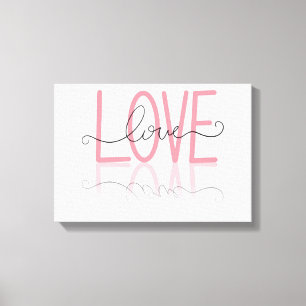 Liebe Canvas Print Leinwanddruck