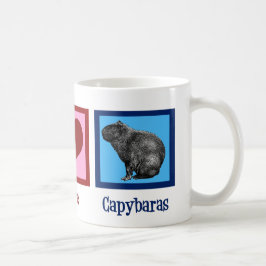Liebe Capybaras Kaffeetasse