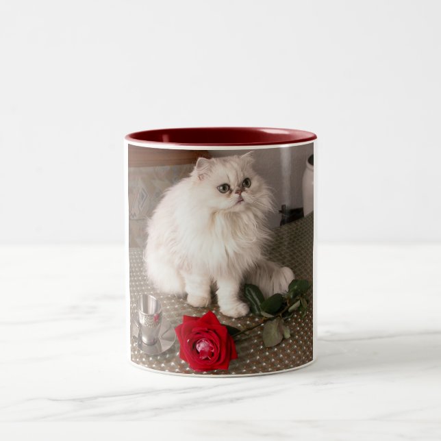 Liebe Cat I Tasse - Anpassbar (Mittel)