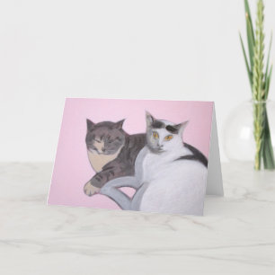 Liebe Cat Karte