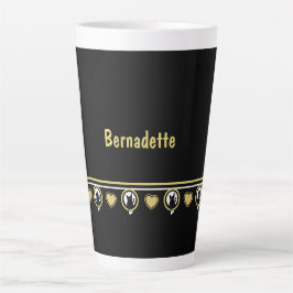 Liebe Cat Latte Tasse von Poet Adiela Akoo