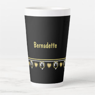 Liebe Cat Latte Tasse von Poet Adiela Akoo
