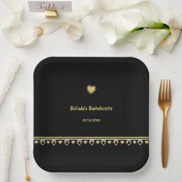 Liebe Cat Paper Plate entworfen von Dichterin Adie Pappteller