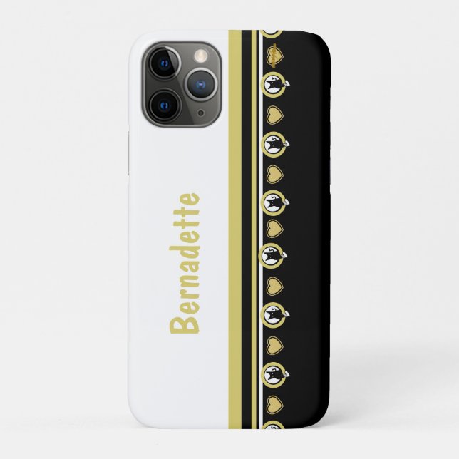 Liebe Cat Phone Cases von Poet Adiela Akoo (Rückseite)