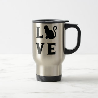 Liebe Cat Reisebecher