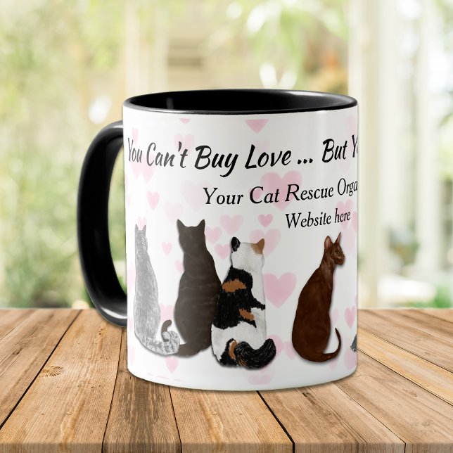 Liebe Cat Rescue Tasse (Von Creator hochgeladen)