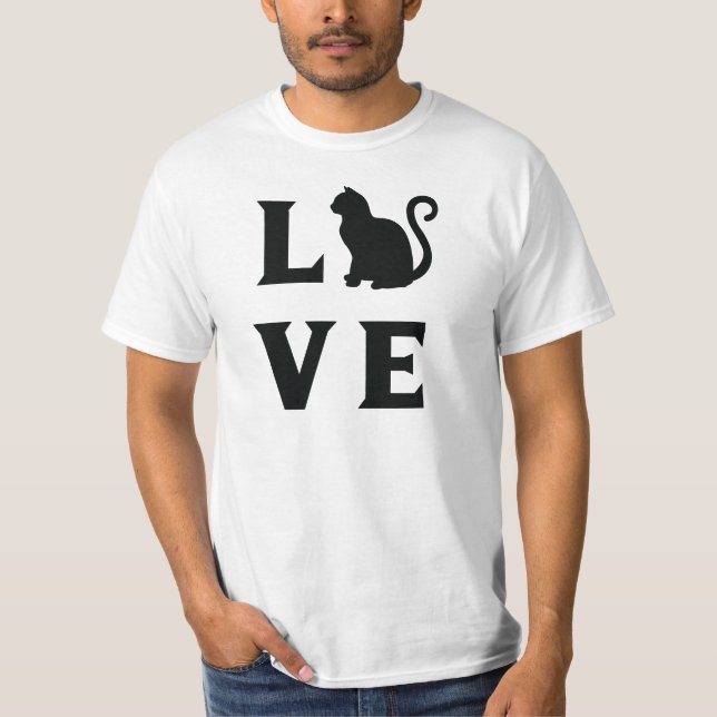 Liebe Cat T-Shirt (Vorderseite)