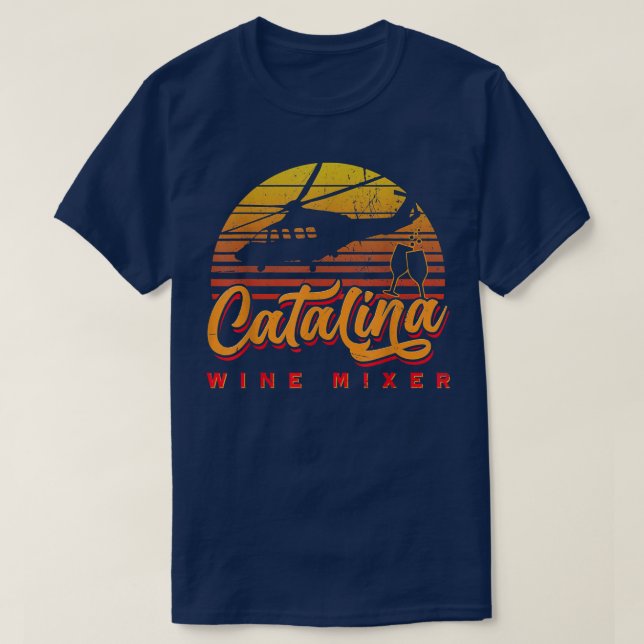 Liebe Catalinas Design Musik Mixer Weinkultur und  T-Shirt (Design vorne)