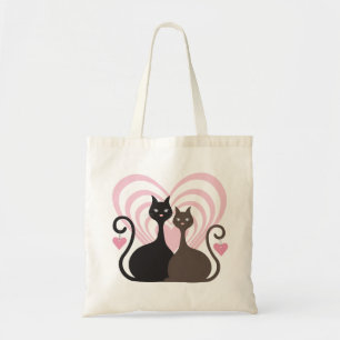 Liebe Cats CustomTote Bag Klein Tragetasche