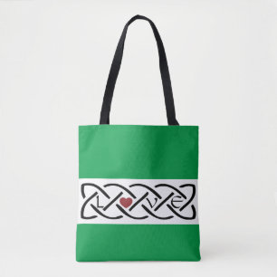 Liebe Celtic Knot Tasche