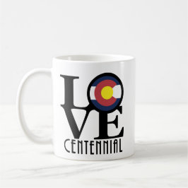 LIEBE Centennial Colorado 11oz Kaffeetasse