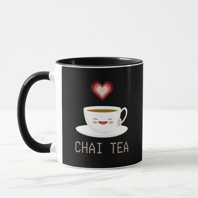 Liebe Chai Tea Tasse (Links)