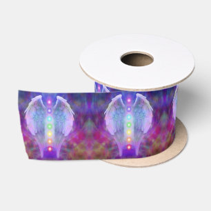 Liebe, chakra, Engel, Gott, der Heiler, heilend, Satinband
