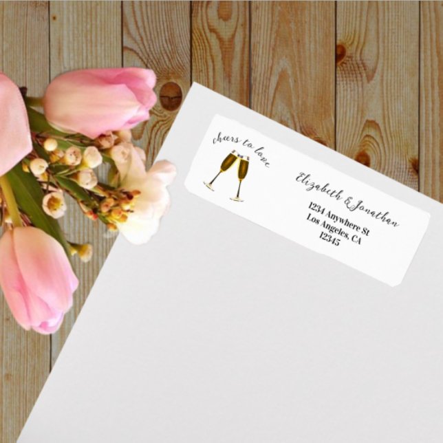 Liebe Champagnerbrille Hochzeitsempfang (Von Creator hochgeladen)