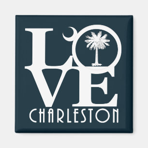 LIEBE Charleston SC Magnet