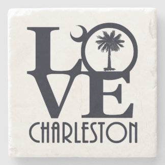 Liebe Charleston South Carolina Steinuntersetzer