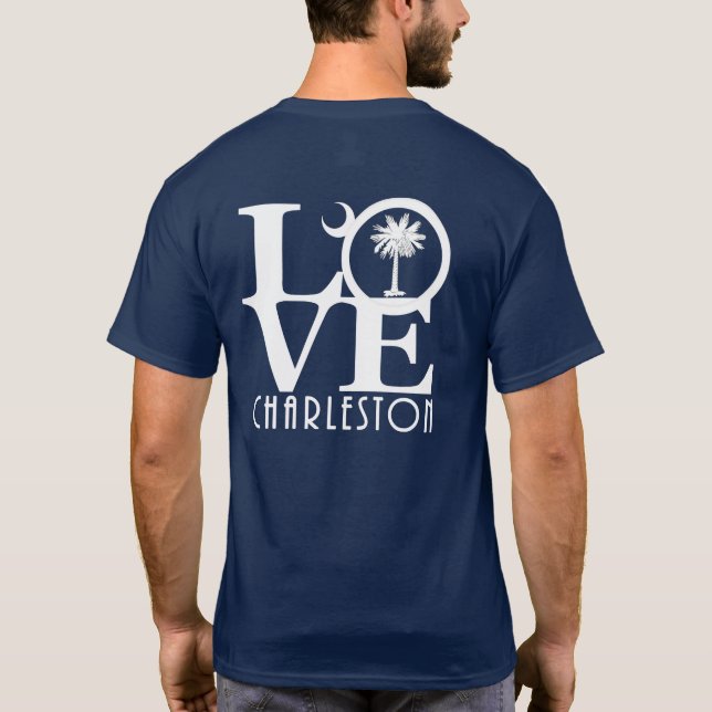 LIEBE Charleston South Carolina T-Shirt (Rückseite)