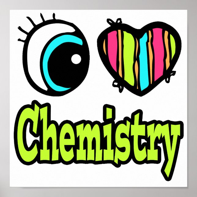 Liebe Chemie des Hornhautes Poster (Vorne)