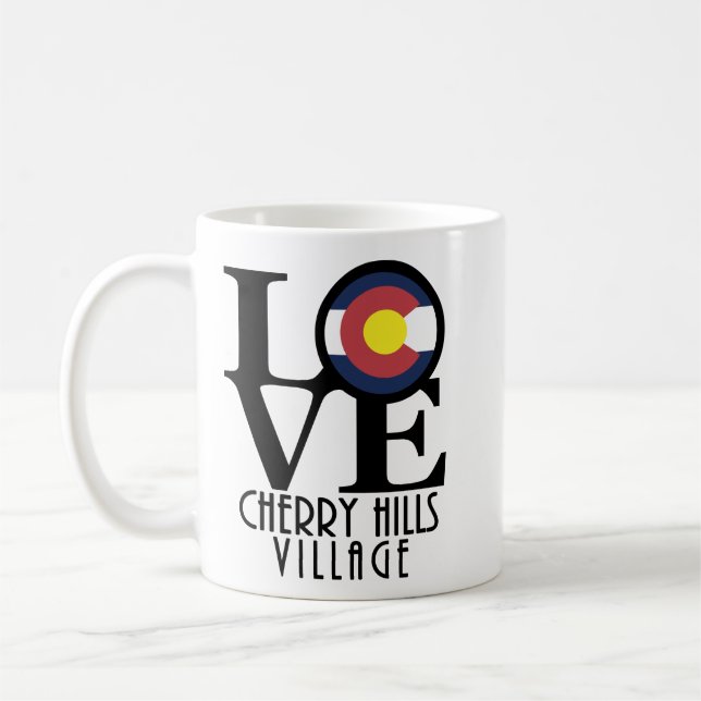 LIEBE Cherry Hills Village 11oz Kaffeetasse (Links)